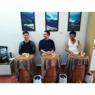 Thùng gỗ xông chân - Loại cao cấp cao 70cm mơi
