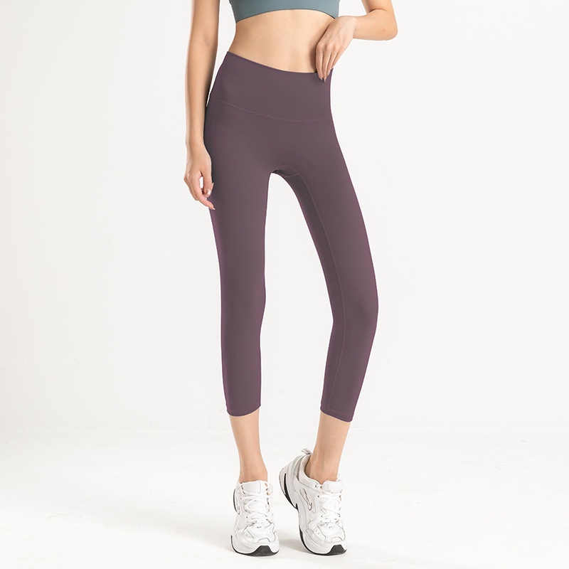 Lululemon    Quần Tập Yoga / Thể Thao Không Đường May Lưng Cao QFK701