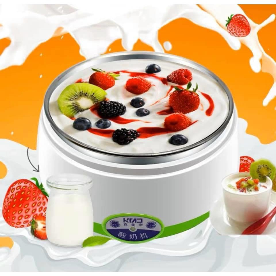 [ HOT] Máy làm sữa chua cao cấp YOGURT MAKER an toàn, hữu ích cho món sữa chua ngon tuyệt vào mùa hè (xanh lá cây)