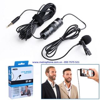 Mic thu âm boya dành cho điện thoại và máy ảnh