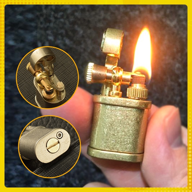 Dụng Cụ Mồi Bếp Rơm 𝓑𝓪̣̂𝓽 𝓛𝓾̛̉𝓪 -𝐗𝐚̆𝐧𝐠 Đá Mini HY703 Thiết Kế Mới Nhỏ Gọn Đẹp Độc Lạ Cao Cấp