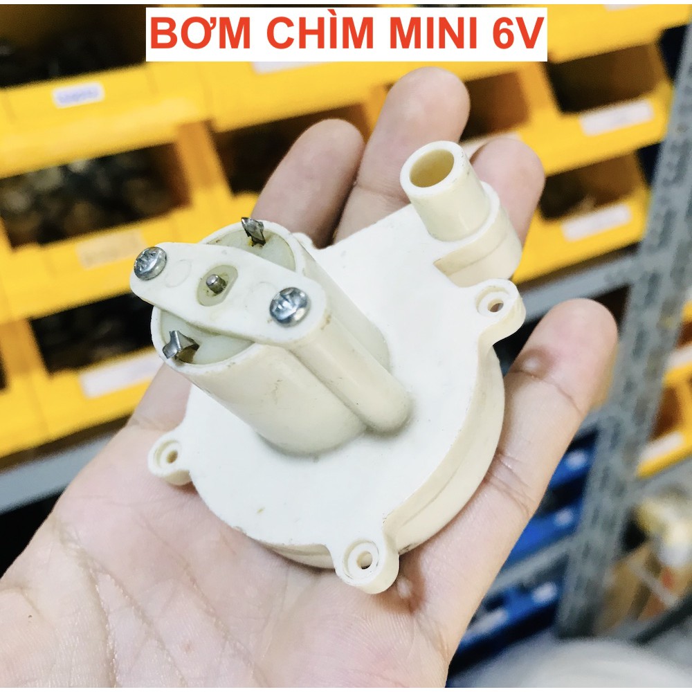 Máy bơm chìm mini 3V - 6V lưu lượng lớn dùng thí nghiệm bơm nước tuần hoàn nhỏ - KG0008