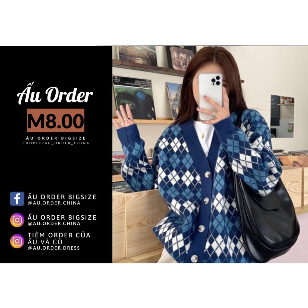 Áo cardigan len thổ cẩm vintage Bigsize đến 100kg