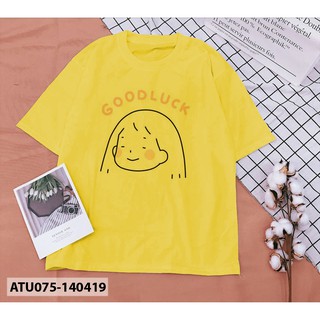 ÁO THUN CÁ TÍNH CÔ GÁI GOOD LUCK [SẢN PHẨM ĐỘC QUYỂN CỦA ÁO THUN UNISEX - KPOP]