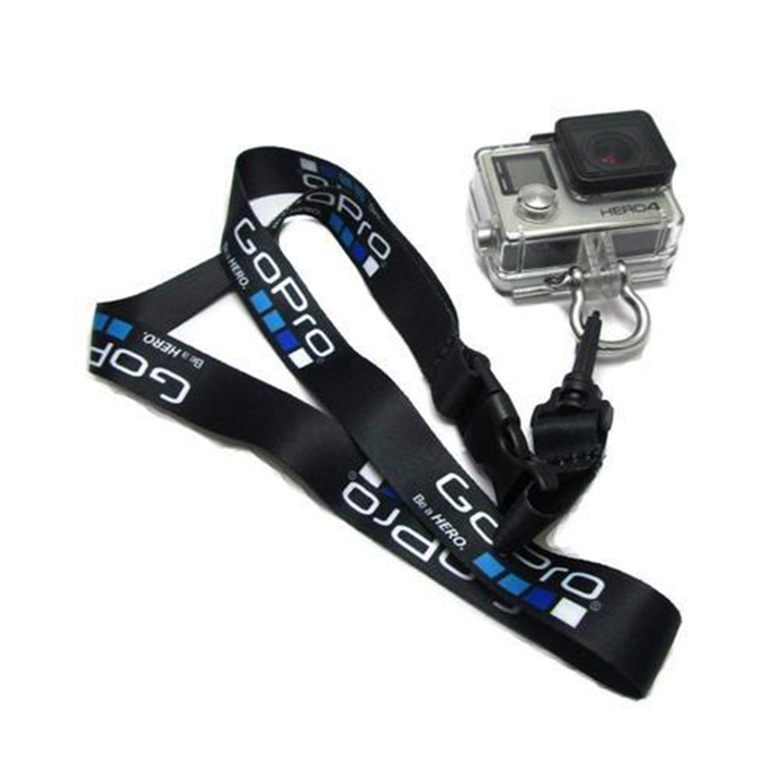 Dây đeo cổ có logo Gopro