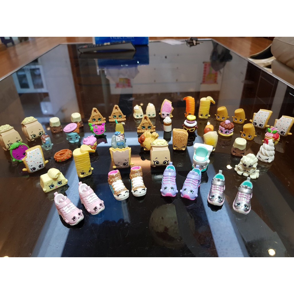 Đồ chơi shopkins mini vật dụng và đồ ăn siêu dễ thương (combo chi tiết đảm bảo khác loại).