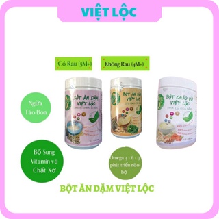 Bột ăn dặm Việt Lộc có rau k rau cháo vỡ Việt Lộc