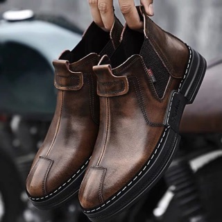 ❤️Giày dam nam cổ cao phong cách cao bồi. Đi em này phù hợp cho zai nào có cá tính mạnh.   ♻️Size 38 đến 44❌Giá lẻ #650k