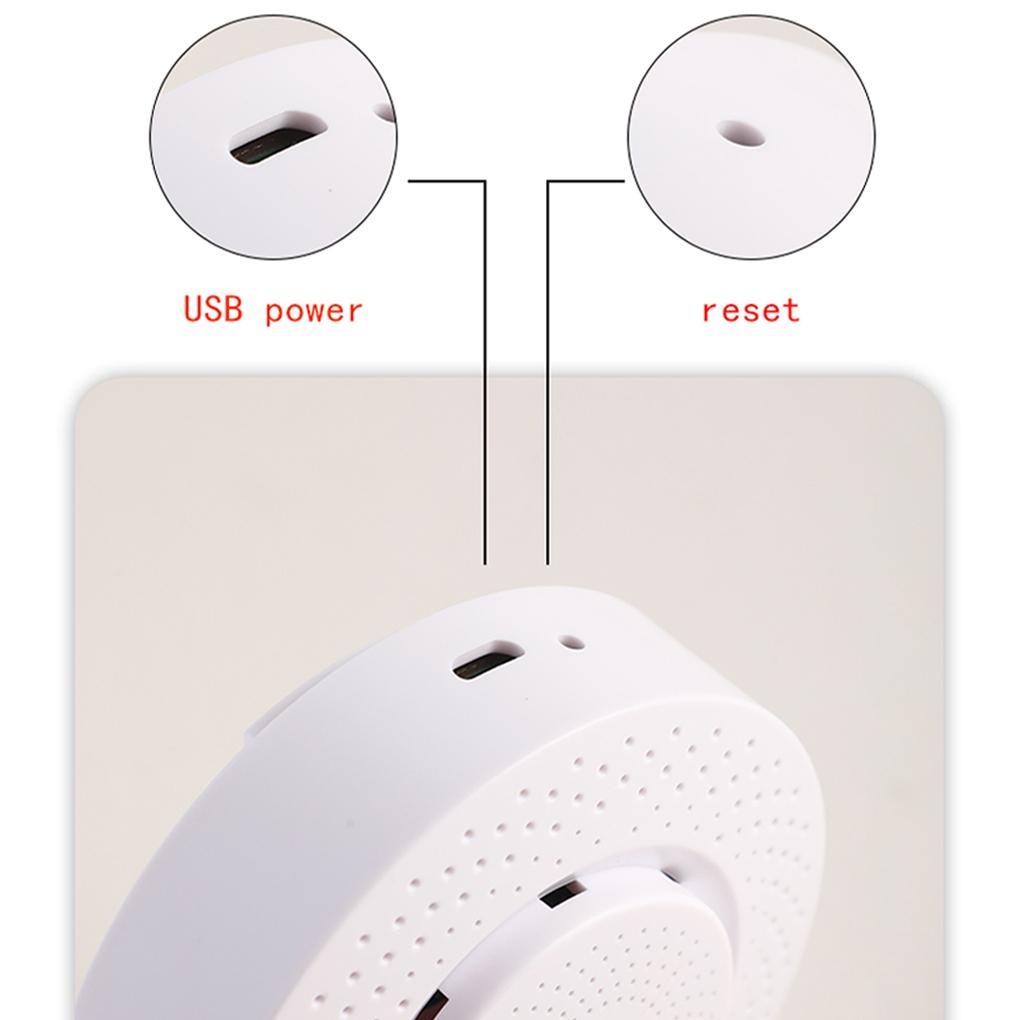 Thiết Bị Báo Động Độ Ẩm Không Dây USB Chất Lượng Không Khí Tuya