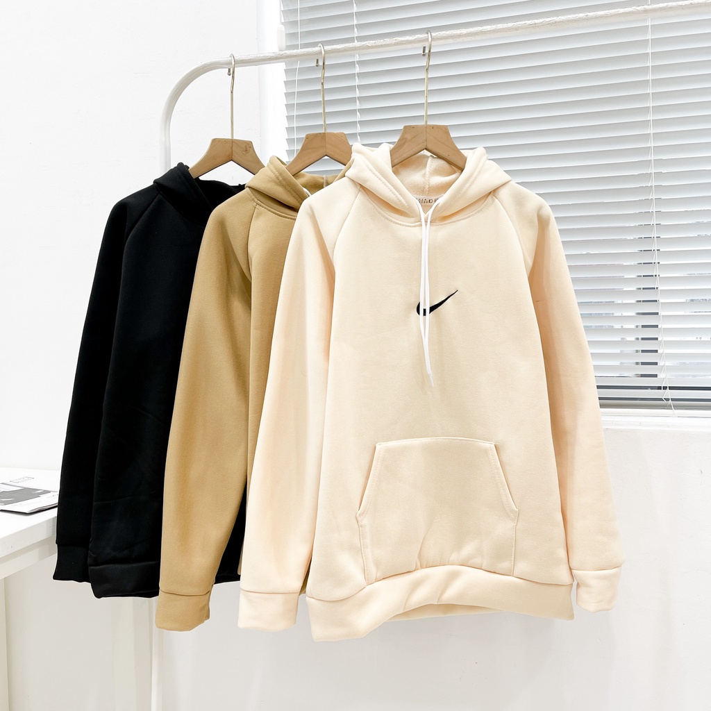 [HÀNG CÓ SẴN] Áo hoddie nữ May Boutique áo hoodie oversize mũ thêu AHZ21H_110.002 | BigBuy360 - bigbuy360.vn