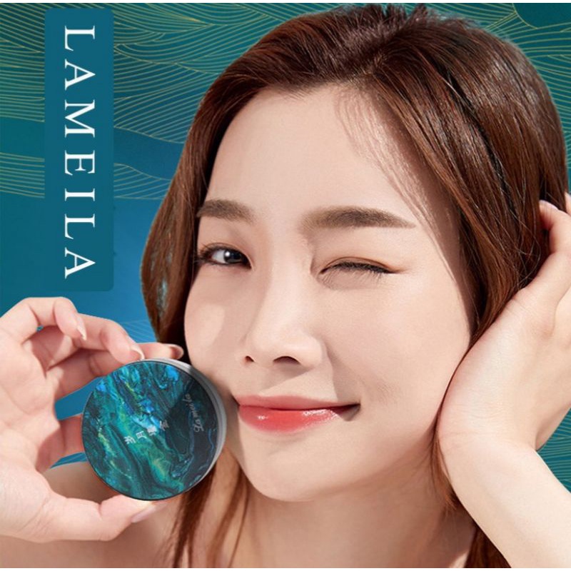 Phấn phủ kiềm dầu hộp lục giác hồng Lameila