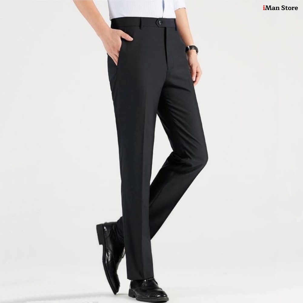 Quần Tây Nam Hàn Quốc Cao Cấp, Quần Âu Nam Công Sở  Tôn Dáng, Bền Đẹp, Không Nhăn Xù iMan Store