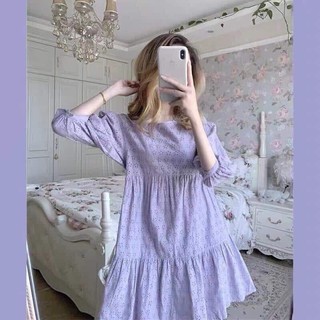Váy tím Babydoll