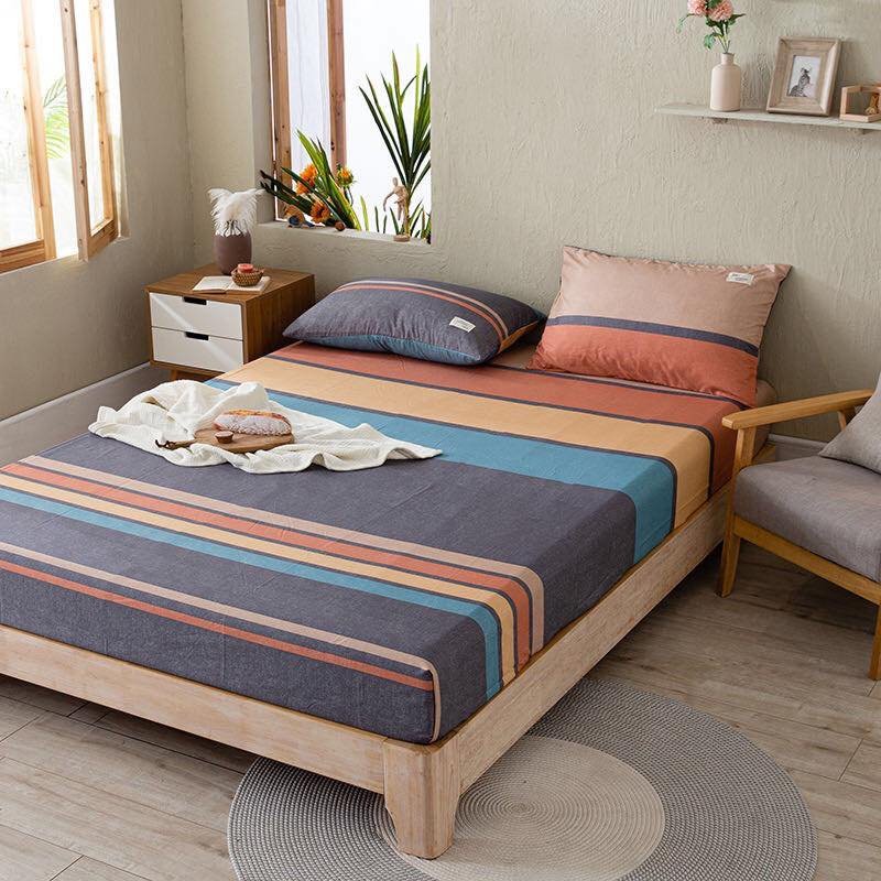 Ga Giường Cotton TC (có 2 vỏ gối)❤️FREESHIP ❤️Bộ ga gối lẻ Gl41 (hot nhất năm) | BigBuy360 - bigbuy360.vn