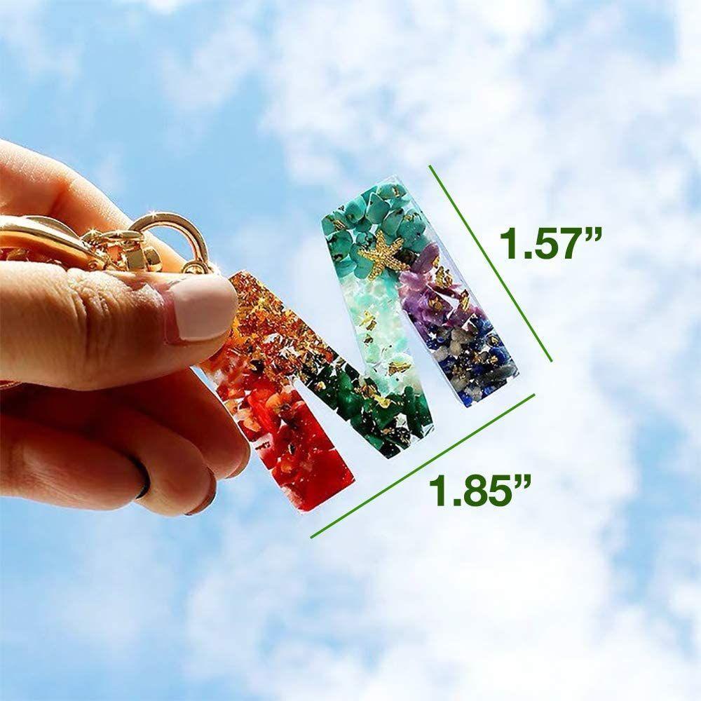 WATTLE Khuôn Nhựa Trong Suốt Hình Chữ Cái Và Số Để Làm Đồ Thủ Công