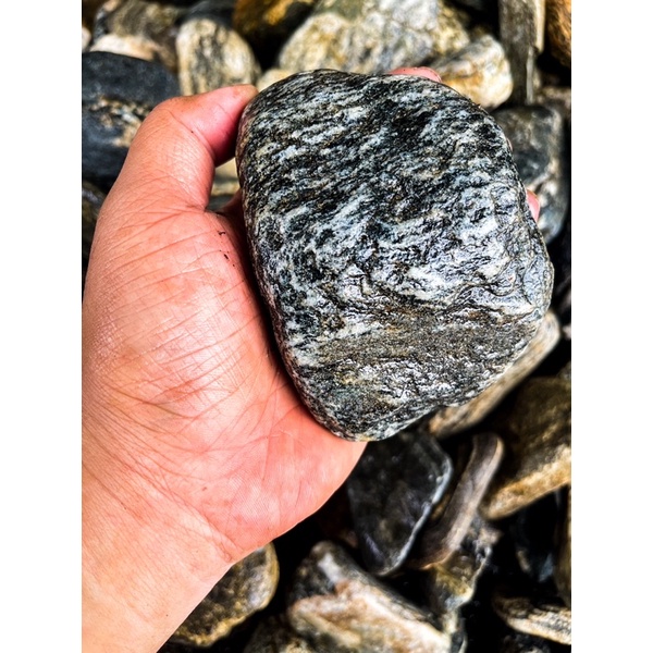 Đá Cuội Vân Mây Loại Cứng (1kg) Setup Bể Thuỷ Sinh,Tiểu Cảnh Bán Cạn, Trang Trí Bể Cá Cảnh