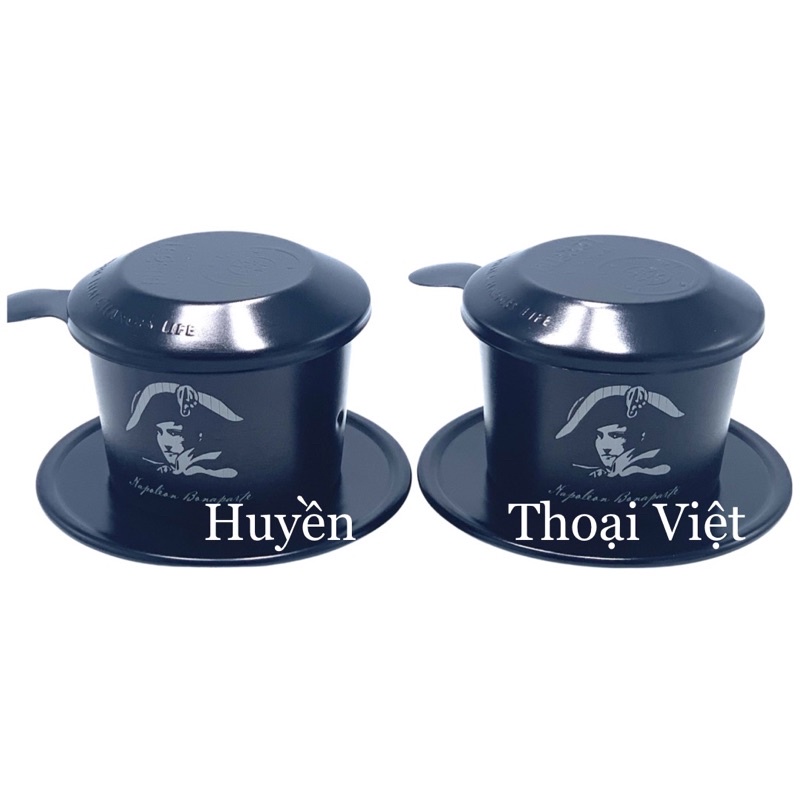 Combo 02 Phin nhôm đen Trung Nguyên Legend( Hộp Nhựa)