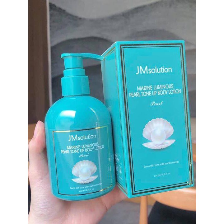 Sữa Dưỡng Thể JM Solution Tone Up Body Lotion 200ml Ngọc Trai Marine Luminous Pearl Water Luminous [CHÍNH HÃNG CÓ TEM]