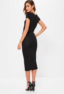 Váy midi body Boohoo, newtag