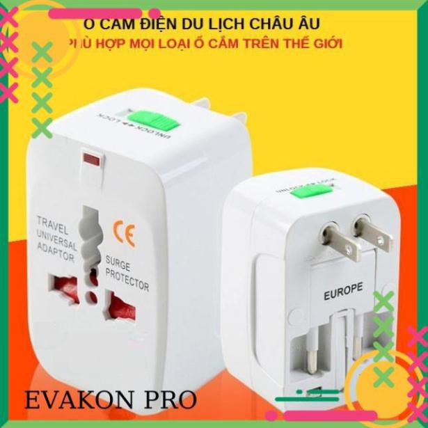 Ổ cắm điện đa năng du lịch Universal Travel Adapter nhiều đầu