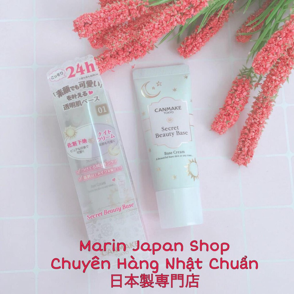 Kem lót trang điểm Canmake Tokyo Secret Beauty Base Cream Nhật Bản