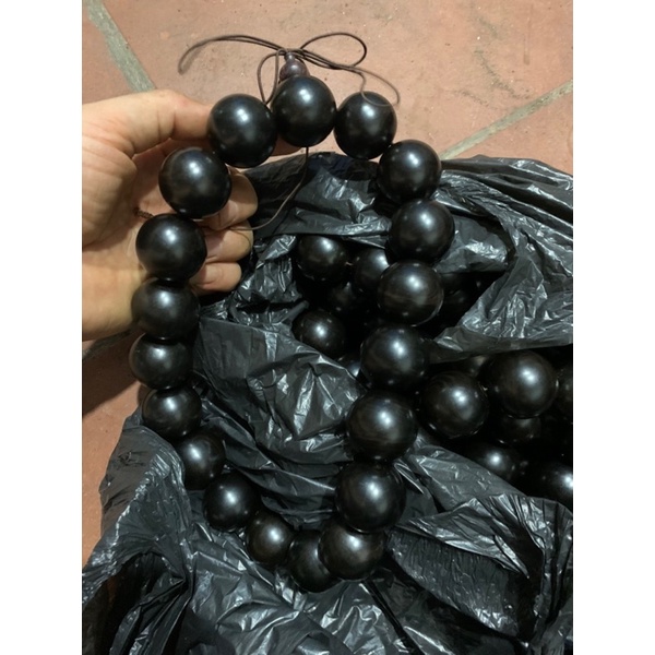 VÒNG HẠT MUN SỪNG KHÁNH HOÀ 30mm SIZE ĐẠI.