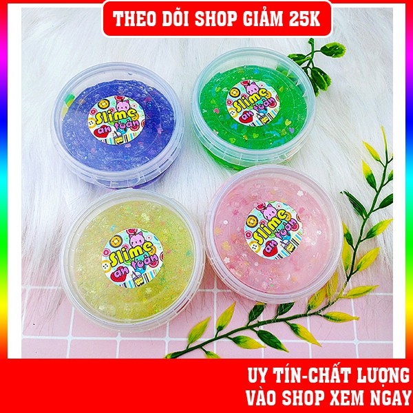 Slime hủ to an toàn nhân kim tuyến cực đẹp 180ml