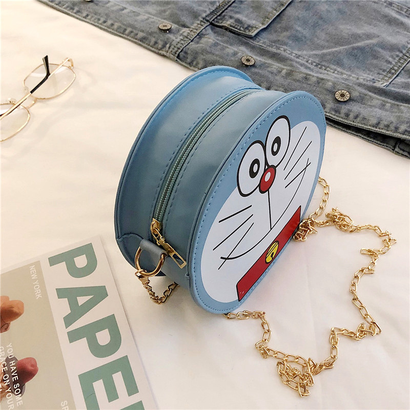 Túi Đeo Chéo Hình Doraemon Cho Bé Gái