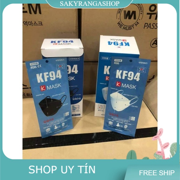 KHẨU TRANG KF94 HÀN QUỐC 4D GIÁ 1 CÁI