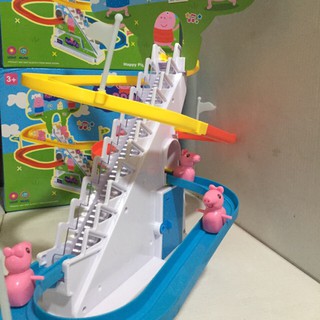 ĐỒ CHƠI HEO PEPPA LEO CẦU THANG (cỡ lớn)