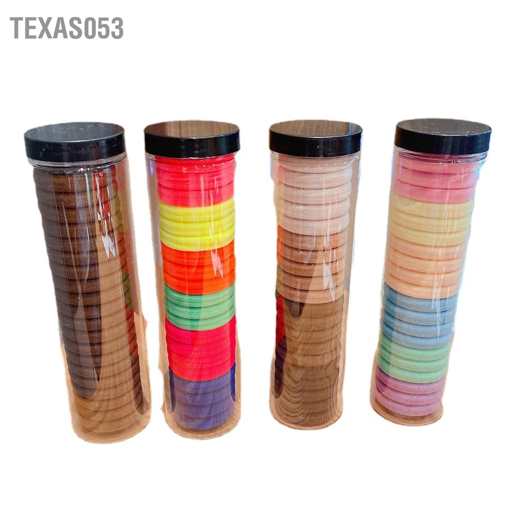 Dây Buộc Tóc Đuôi Ngựa Co Giãn Mềm Mại Đơn Giản Cho Nữ