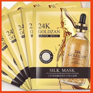Mặt nạ lụa 24k Goldzan