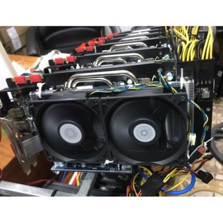Bộ quạt server mod cho VGA (2 fan) có điều tốc