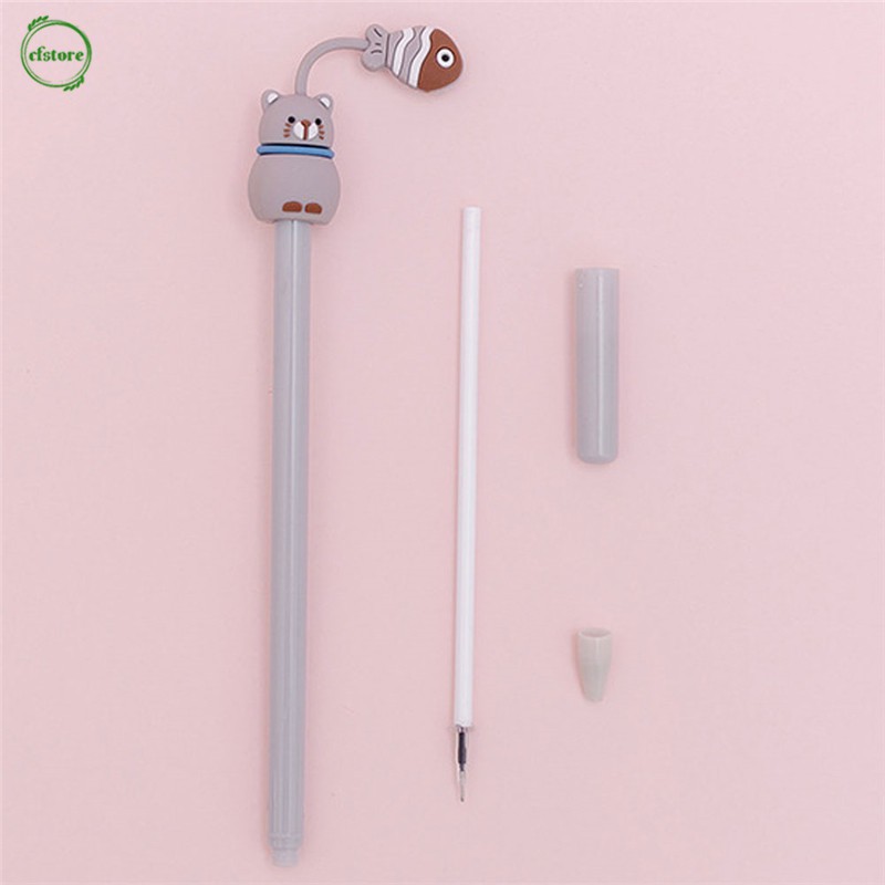 Bút mực gel thiết kế hình động vật dễ thương tiện dụng