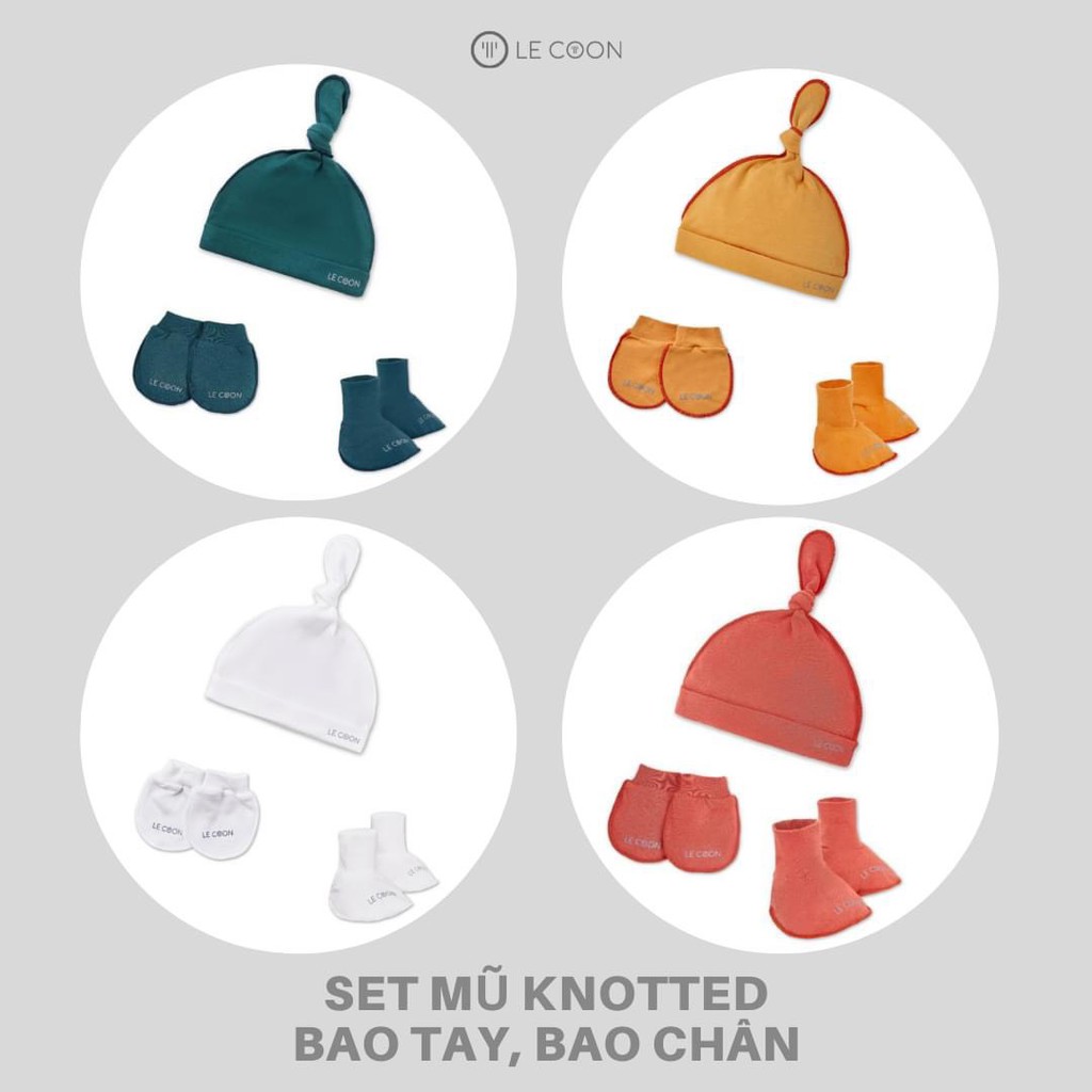 Bộ Bao Chân Bao Tay LeCoon Cho Bé