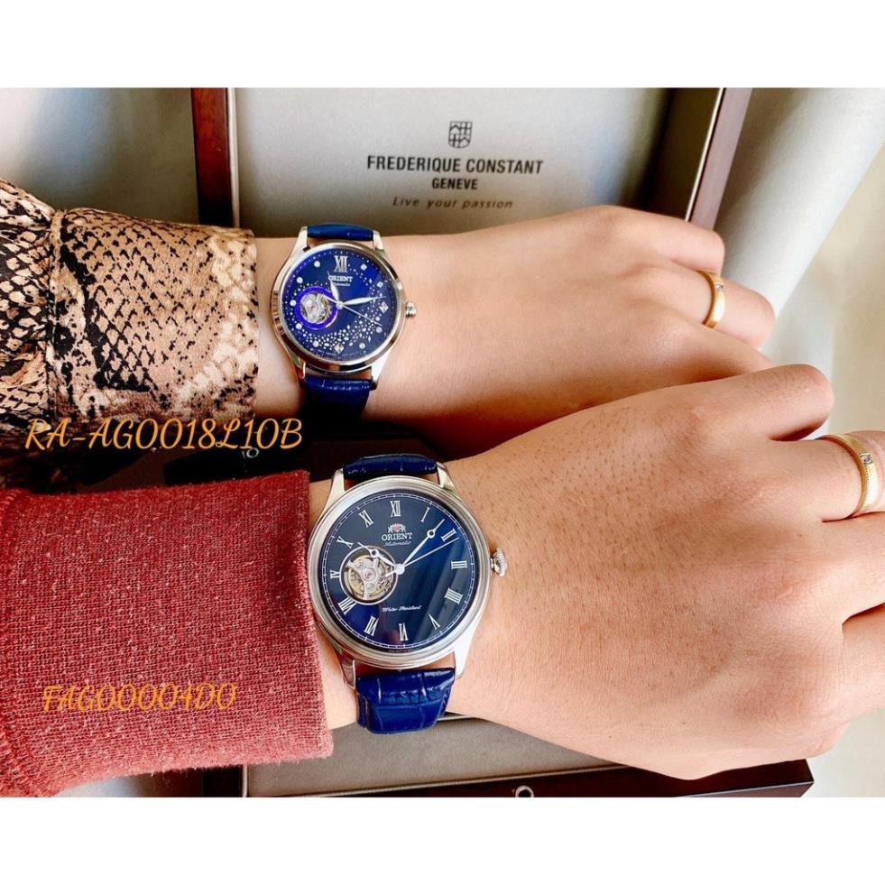 Đồng hồ đôi Orient - Máy Automatic - Kính khoáng cứng tráng Sapphire - Dây da