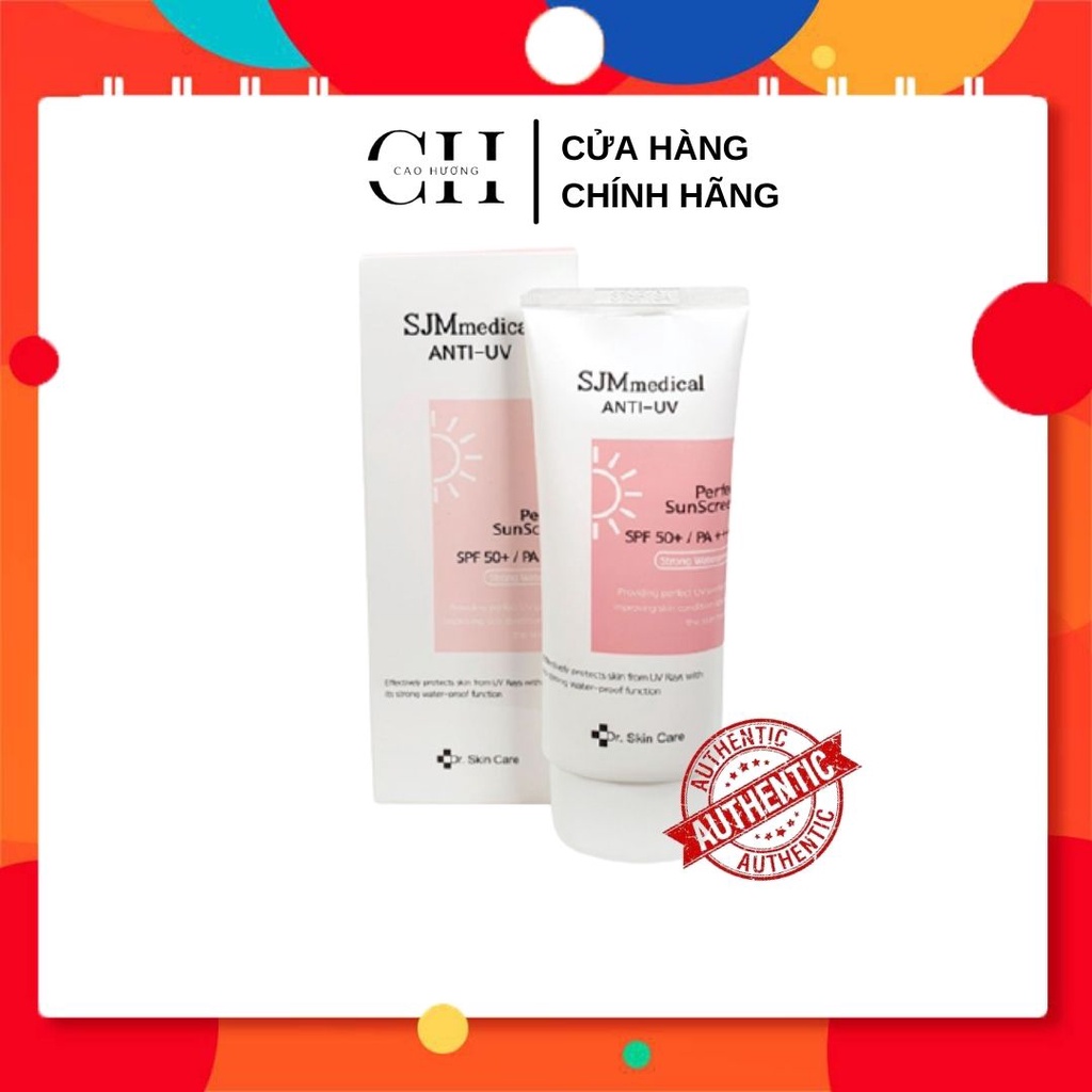 Kem Chống Nắng Chống Nước SJM Medical Anti UV Perfect Sunscreen SPF50+PA++++