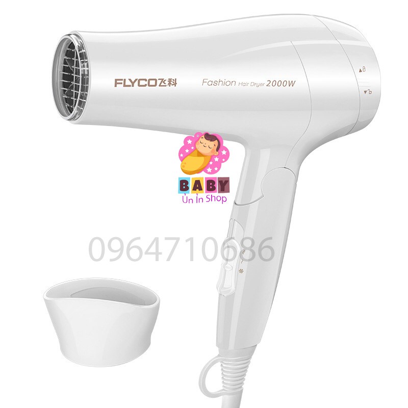 MÁY SẤY TÓC FLYCO FH6232 CÔNG SUẤT 2000W, HAI CHIỀU NÓNG LẠNH.