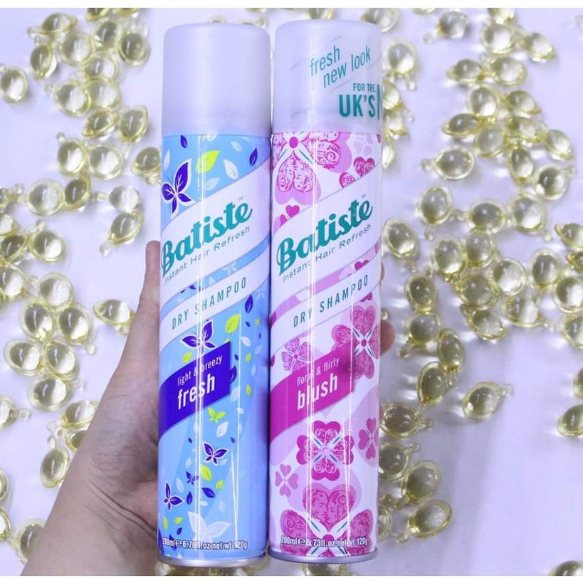 Dầu gội khô Batiste Dry Shampoo 200ml