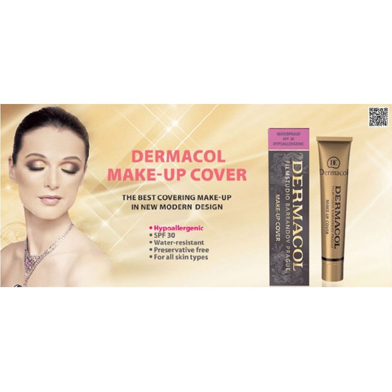 KEM CHE KHUYẾT ĐIỂM DERMACOL MAKE-UP COVER | BigBuy360 - bigbuy360.vn