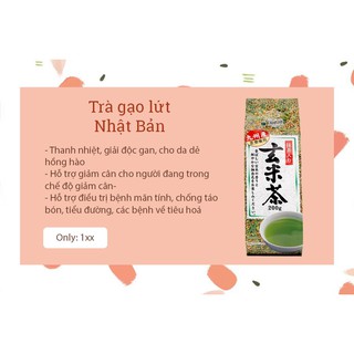 [NỘI ĐỊA NHẬT] Trà Xanh Gạo Lứt KUNITARO Giảm Cân Thải Độc