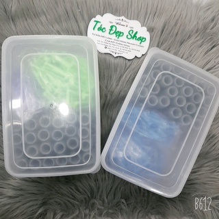 ( Phụ kiện tóc ) Set lô uốn phồng chân tóc 3d hàn quốc thế hệ mới