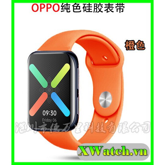 Dây đeo silicone thay thế cho đồng hồ thông minh Oppo Watch 41mm / 46mm