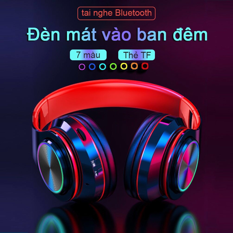 Tai nghe B39 Bluetooth 5.0 Tặng Kèm dây Jack 3.5mm, Tai nghe có hỗ trợ thẻ nhớ [B39]