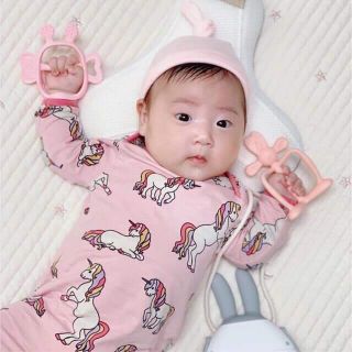 GẶM NƯỚU CAO CẤP BUNNY BANANA MAMASTEM 100% SILICON NỘI ĐỊA HÀN