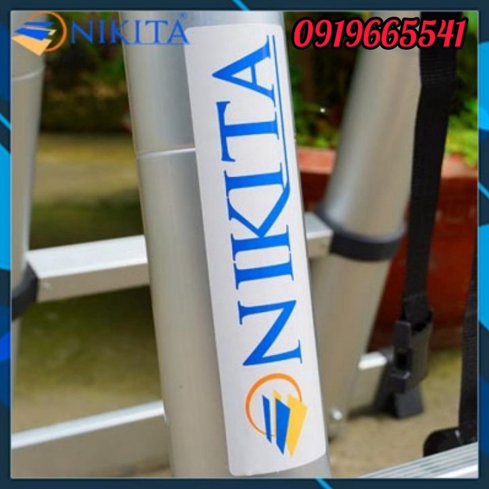 THANG NHÔM RÚT XẾP ĐÔI CHÍNH HÃNG NIKITA AI32,AI38,AI44,AI50,AI56,AI64,AI72,AI80