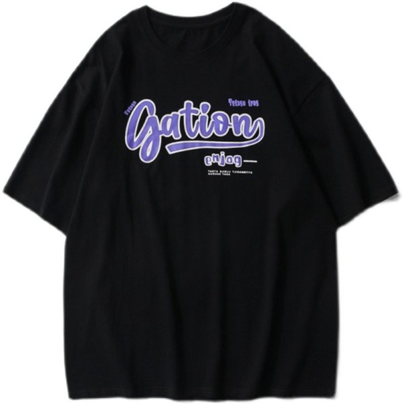 ÁO THUN  GATION SKU06,FROM RỘNG TAY LỠ ,CHẤT LIÊU DÀY DẶN KHÔNG XÙ LÔNG | BigBuy360 - bigbuy360.vn