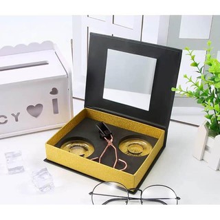 Freeship kẹp mi nam châm không cần keo siêu tiện kẹp gắn lông mi giả từ tính 3d có thể tái sử dụng kèm 3 nam châm tiện l