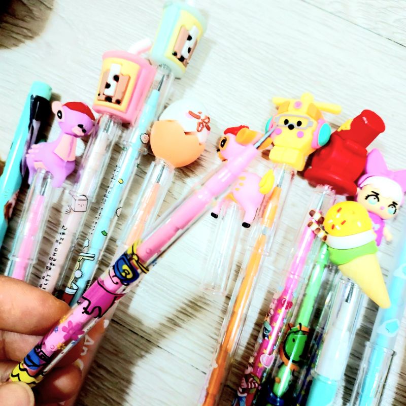 Bút chì khúc đầu thú nhiều mẫu