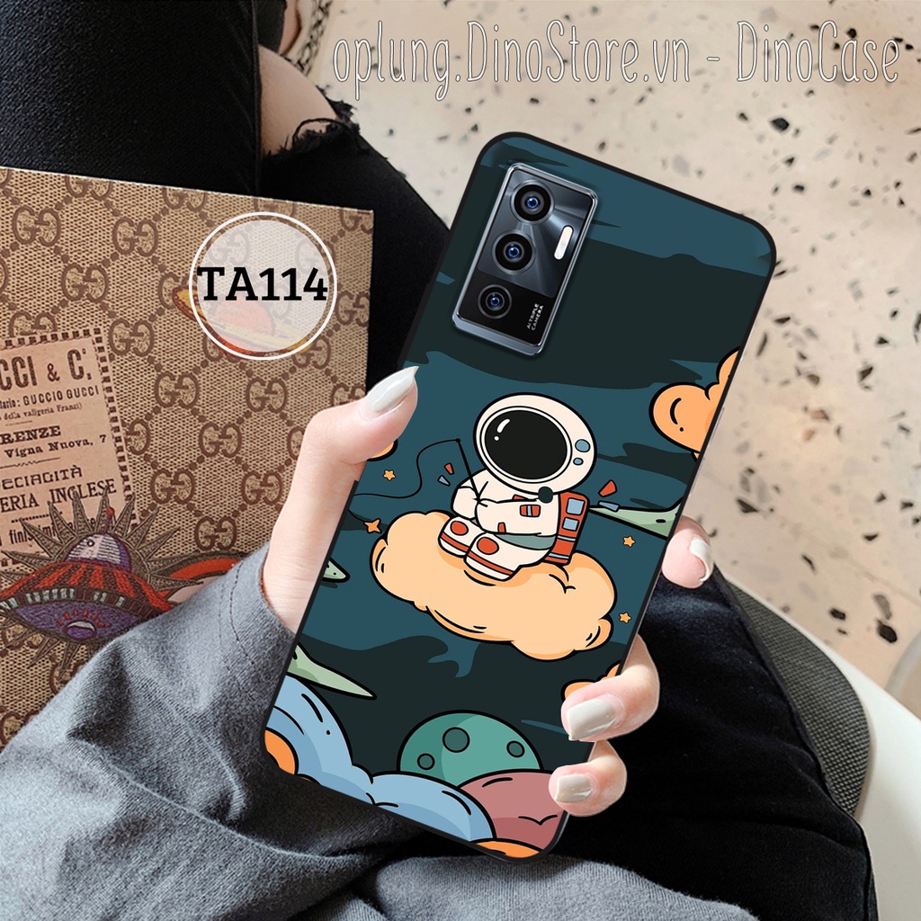 Ốp lưng điện thoại Vivo V23E - Vivo V23 5G - Ốp lưng Vivo hình phi hành gia vũ trụ among us đáng yêu.